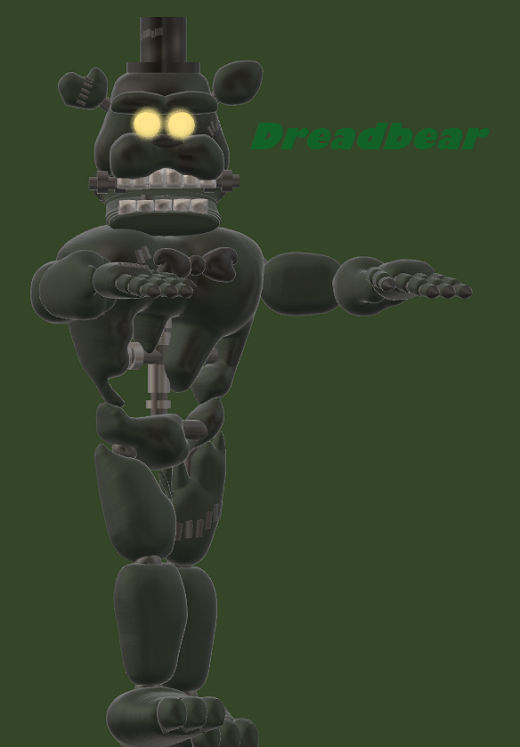 Dreadbear Meme Dreadbear Fnaf vr (poster) by GronFazbear19 on DeviantArt