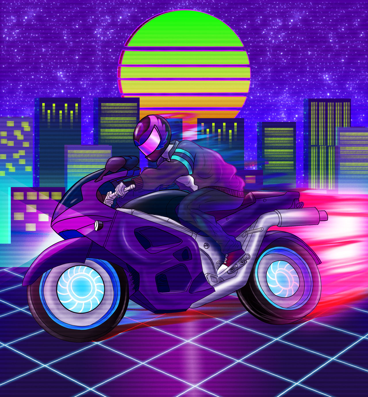 Night Rider by SpaghettiArtist7 on DeviantArt