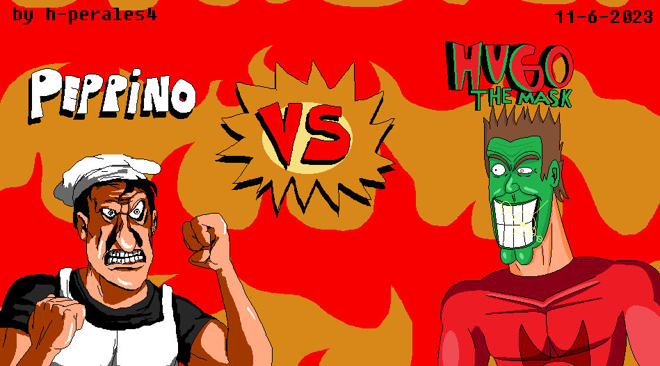 Hugo Da Mask Peppino Vs Hugo The Mask by h-perales4 on DeviantArt