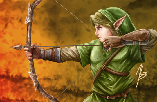 Link Bow and Arrow