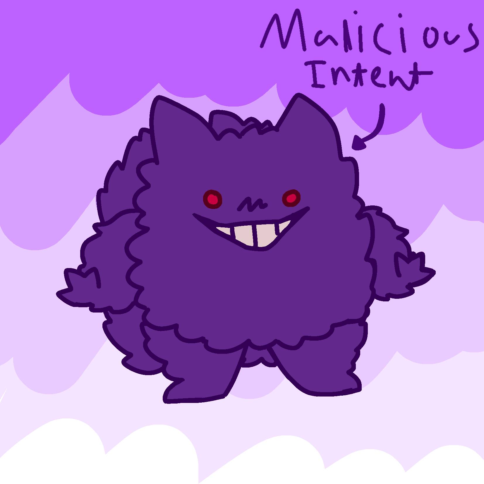 Mega Gengar (Custom Shiny) by Noodnood966 on DeviantArt