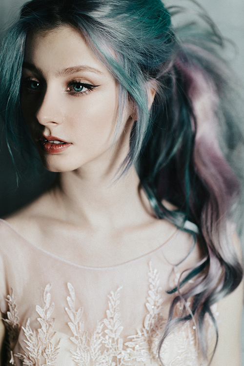 Pastel hair