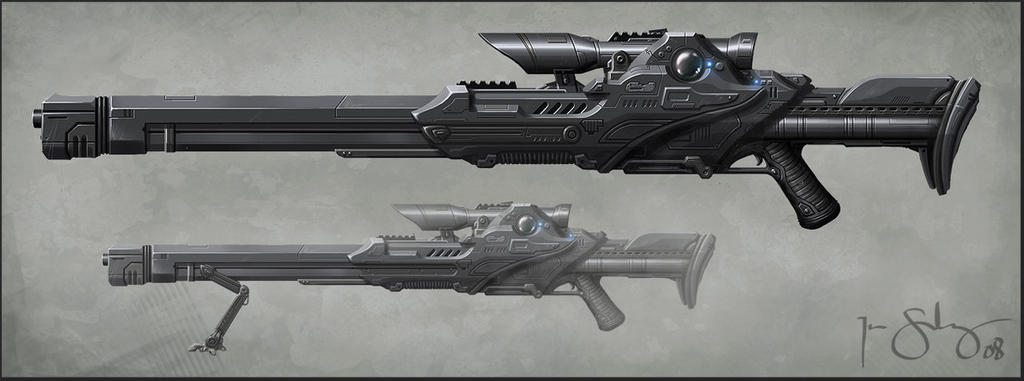 Improved Plasma Sniper Rifle by LordDrakos on DeviantArt