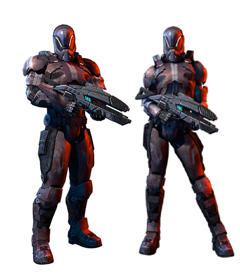 Commander Armor by LordDrakos on DeviantArt