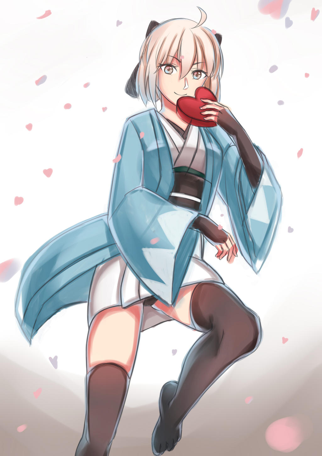 Okita Souji[Fate/Grand Order] Happy Valentine!