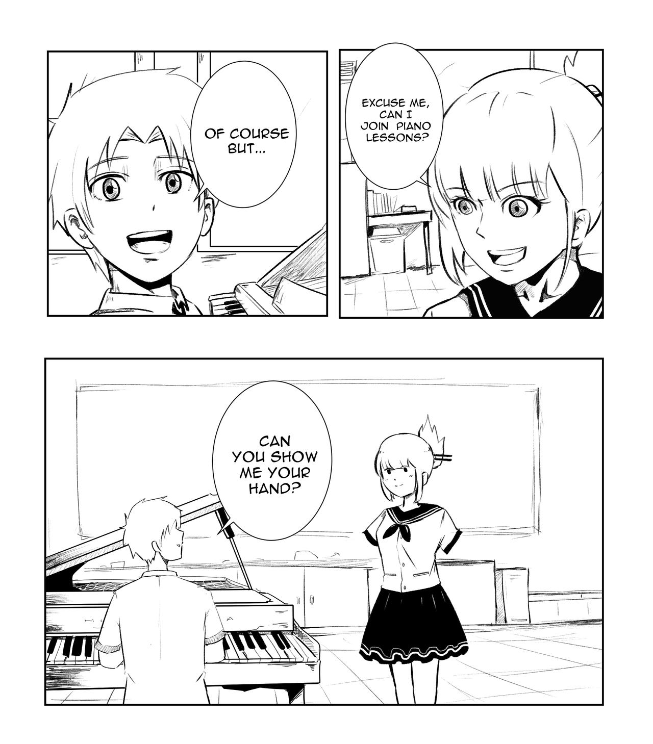 Armless Piano Lesson (short manga 1) by sensogowang13 on DeviantArt