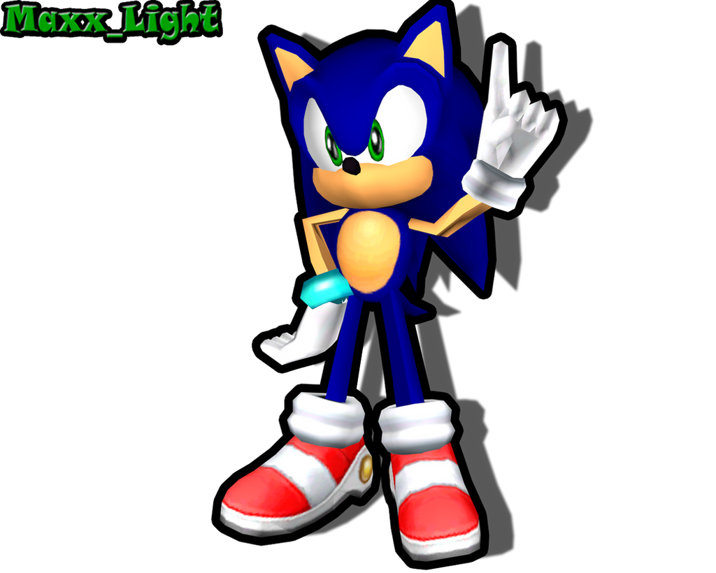 Sadx Rig SADX Sonic Full Rigged by MaxxLight on DeviantArt