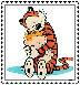 Calvin and Hobbes Stamp