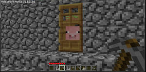 Pig Face Through the Door