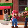 We're the Mario Bros and plumbing's our game!