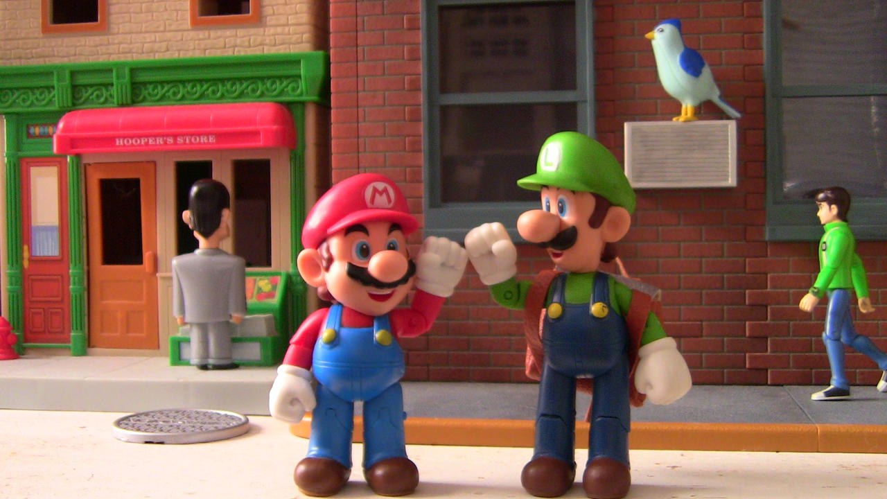 We're the Mario Bros and plumbing's our game! by comandercool22 on