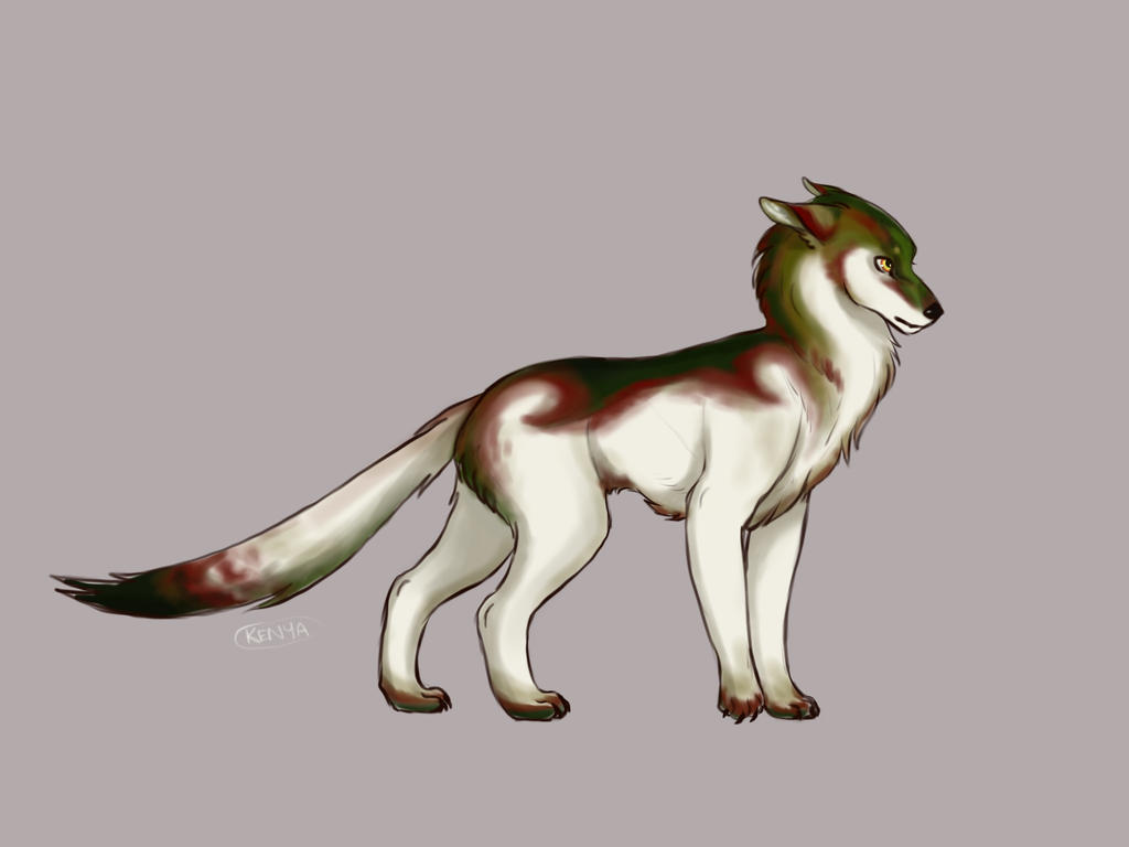 Wolf character by KenyaJoy on DeviantArt