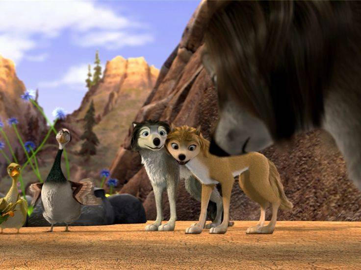 Alpha and Omega Kate with the wolf and goose by dandeerbuck on DeviantArt
