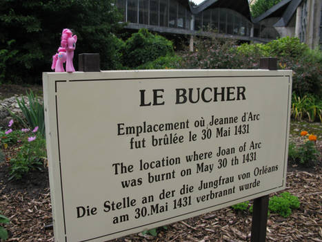 Pinkie Pie at Le Bucher in Rouen France