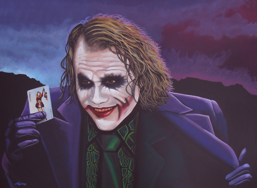 Heath Ledger as The Joker