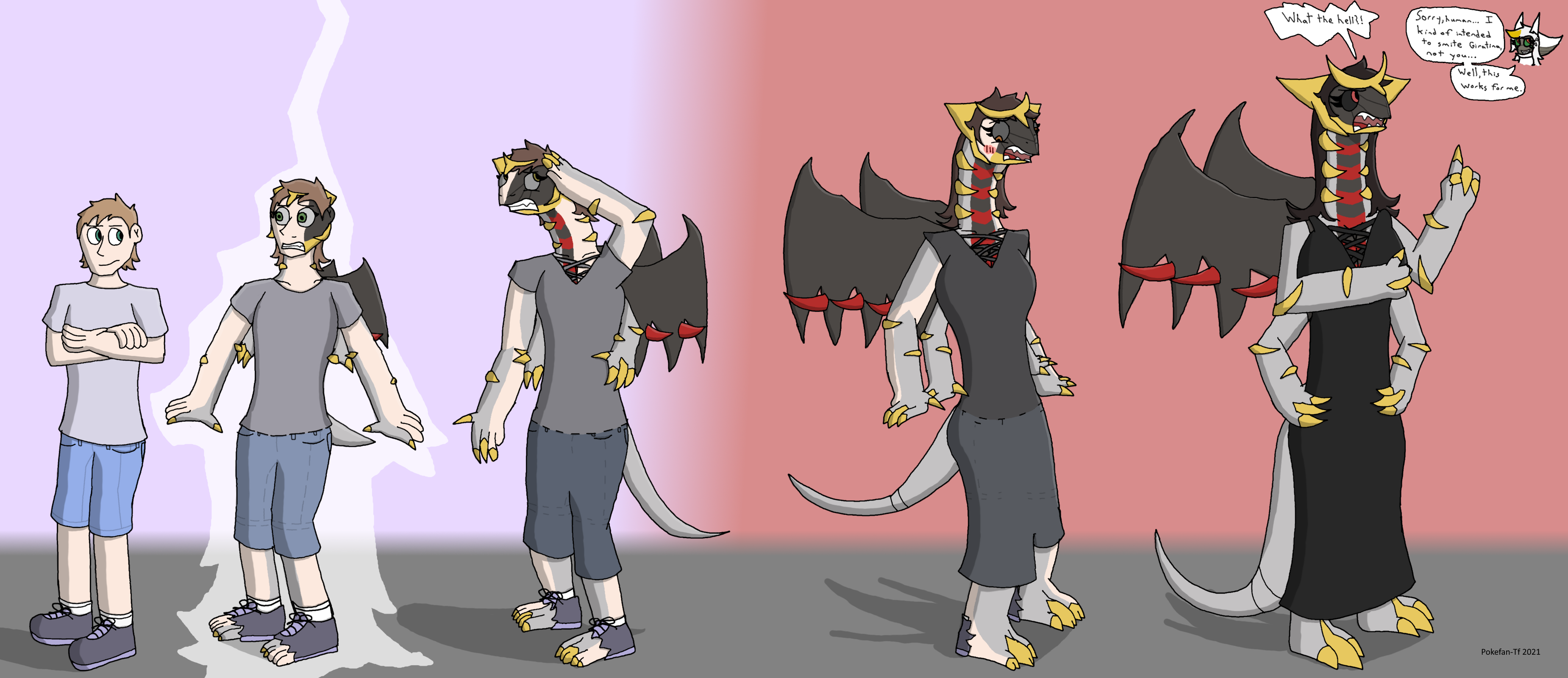 Transform Target Human Human To Pokemon Transformation