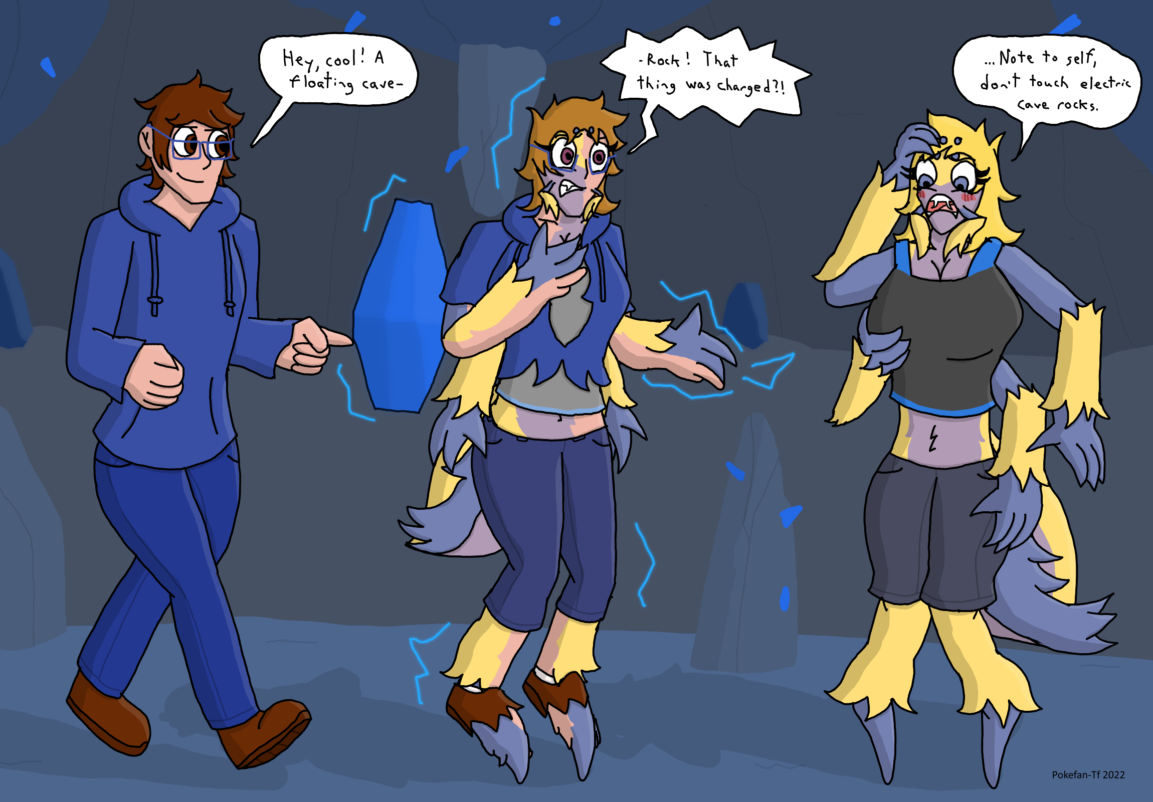 Computer Tf Human (Octransfur 2022 - 15) Anthro Galvantula TF/TG by Pokefan-Tf on DeviantArt