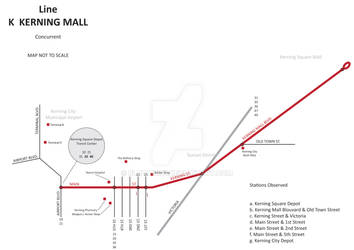 K Kerning Metro Line