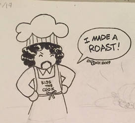 Nick Mason as a Chef