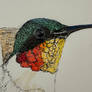 Humming In Ink Wax