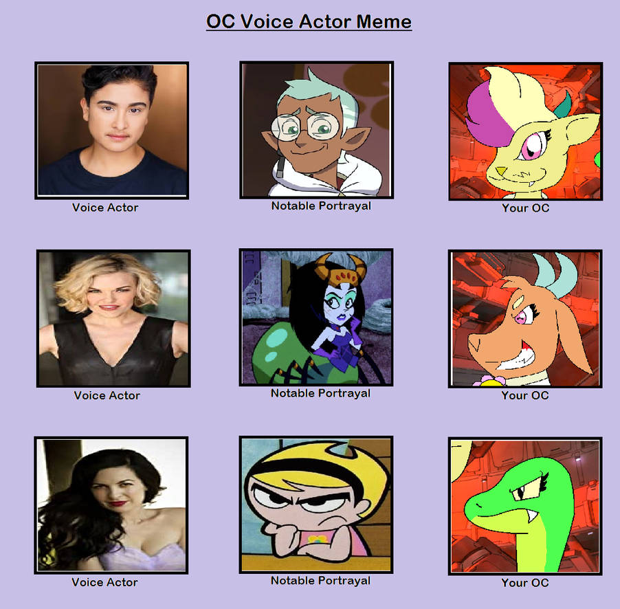 Kye's Voice Actors (Read Description) by SonicManV2 on DeviantArt