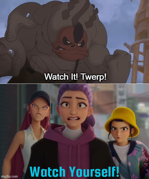 Rumi tells that Buff Alien Off by SonicManV2 on DeviantArt