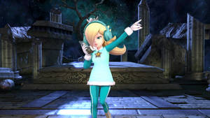 Rosalina listening to her Music