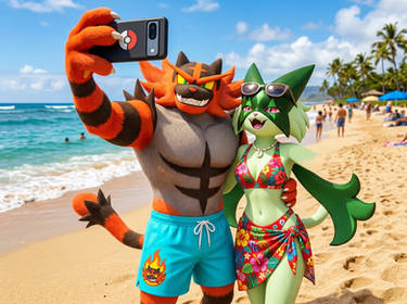 Incineroar X Meowscarada