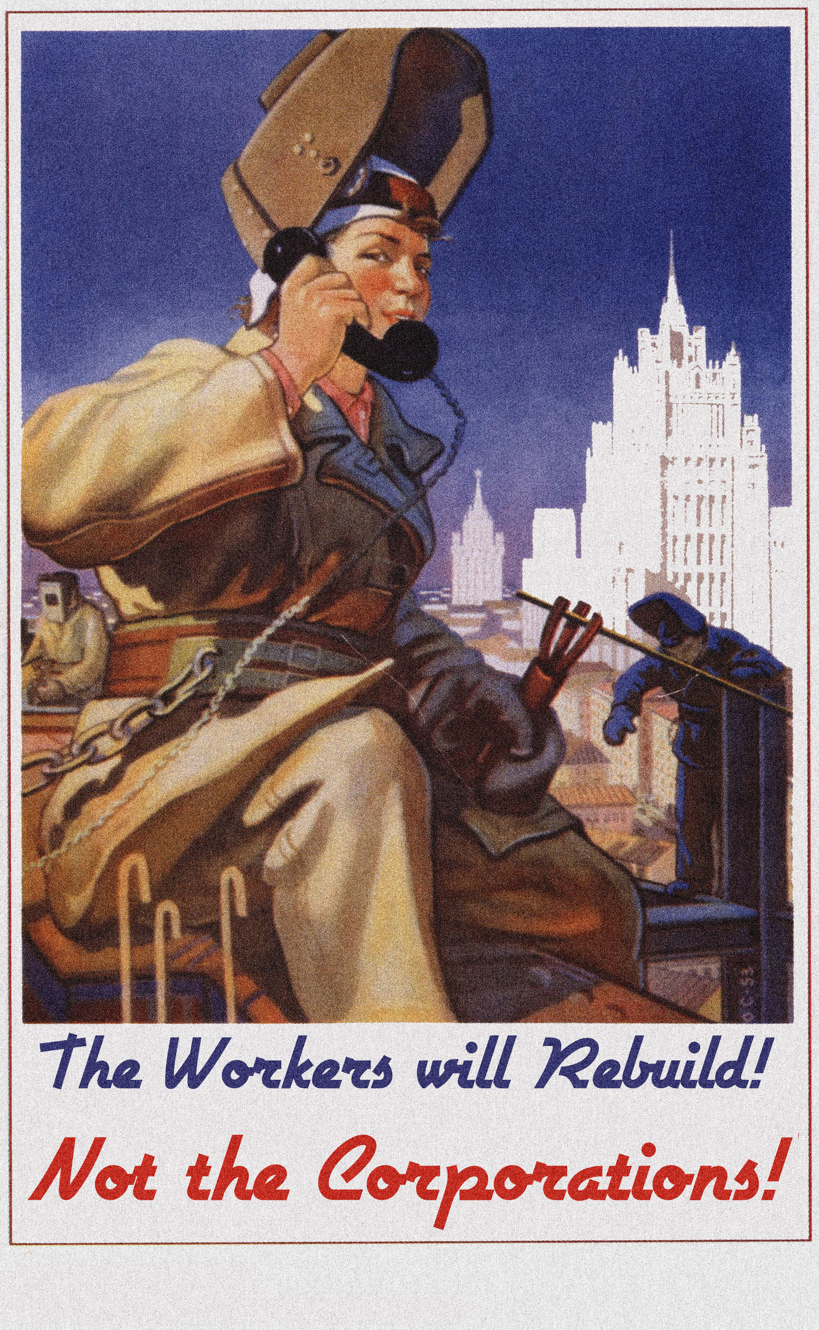 PRA Poster: Workers Rebuild by Strigon85 on DeviantArt