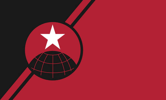 Anarchist Federation of Libertalia 1st flag