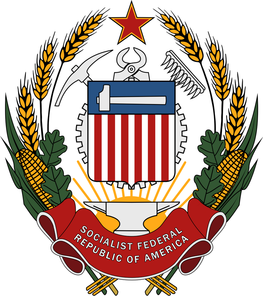 Socialist Federal Republic of America emblem by Strigon85 on DeviantArt