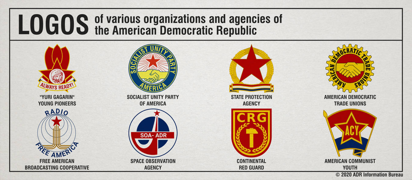American Democratic Republic logos by Strigon85 on DeviantArt