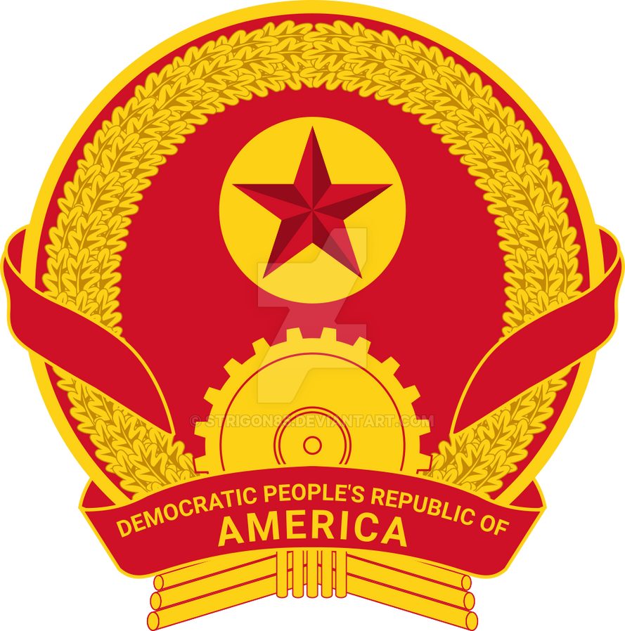 Random American Socialist emblem 2 by Strigon85 on DeviantArt