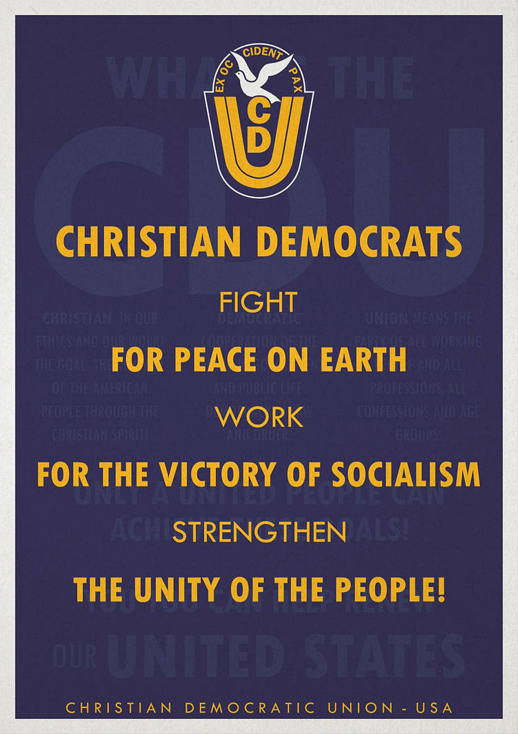 CDU USA poster6 by Strigon85 on DeviantArt CDU USA poster6 by Strigon85 on DeviantArt