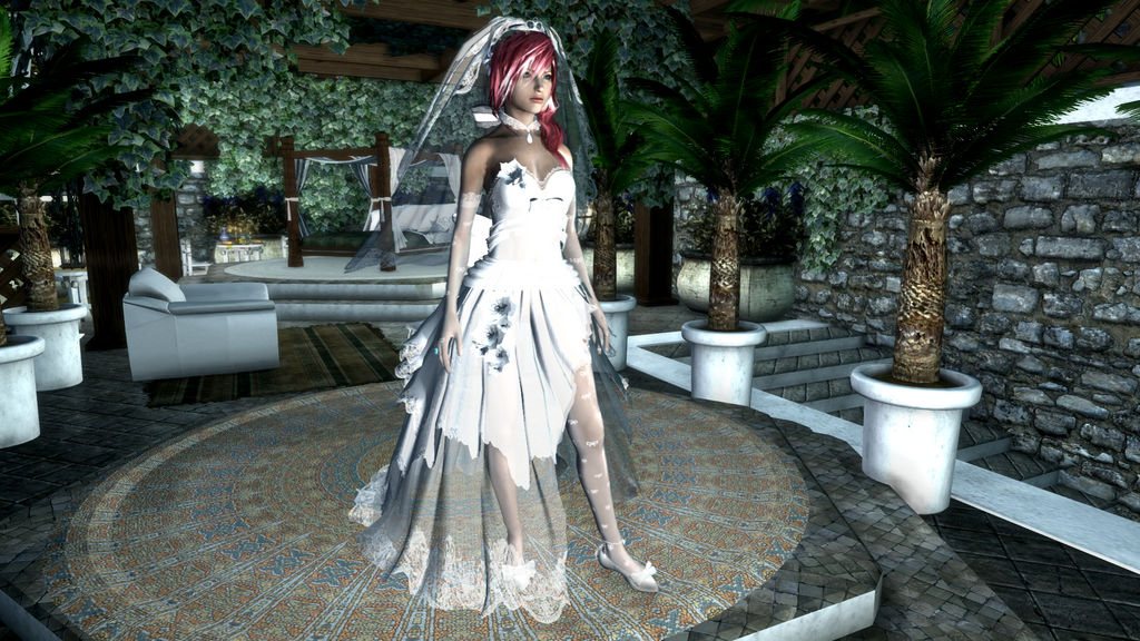 Lightning Wedding Dress Skyrimse By Yakuangel0621 On Deviantart