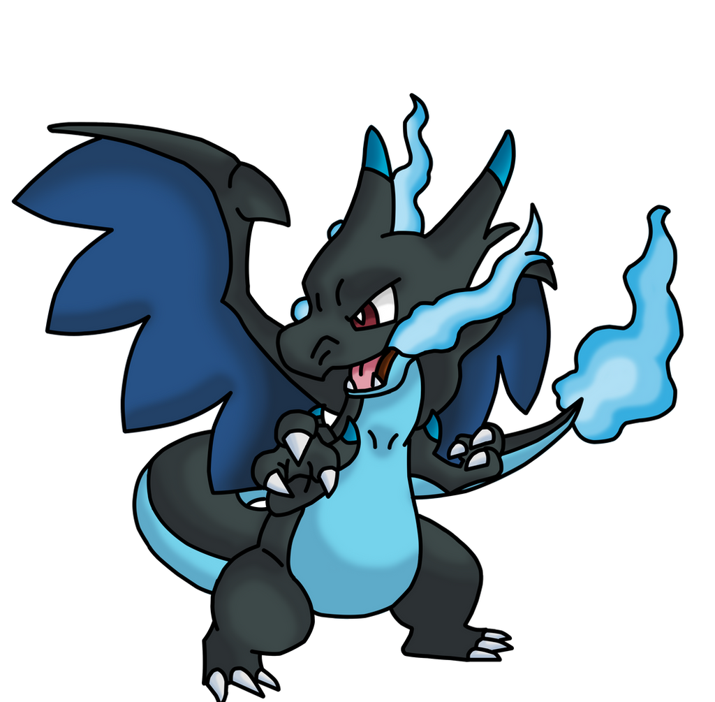 render mega charizard x hecho por mi by mrlucarioarts on deviantart
