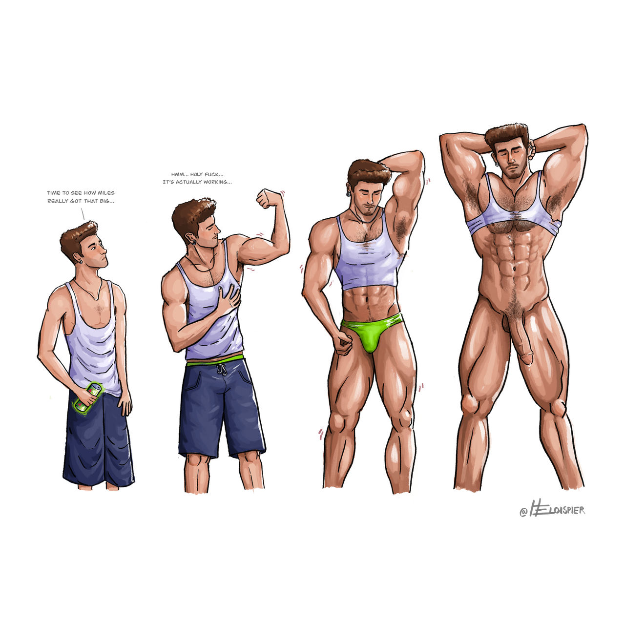 First Muscle Growth Sequence Uncensored By Heloispier On DeviantArt first-muscle-growth-sequence-uncensored-by-heloispier-on-deviantart