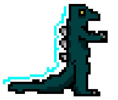 Gozilla Pixel Pattern Pixel Godzilla by Stevenzilla on DeviantArt