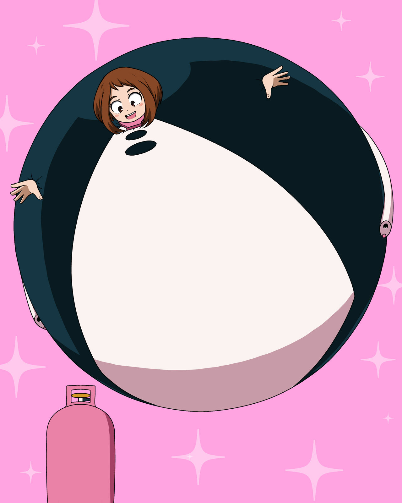 Helium Ochako by NepuOfInflation on DeviantArt