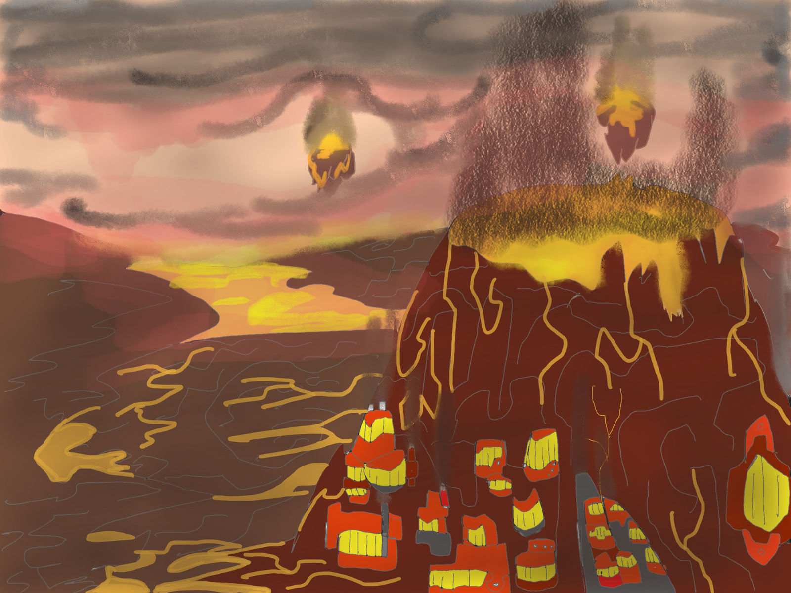 The fire realm by furryeaglebarbarian on DeviantArt