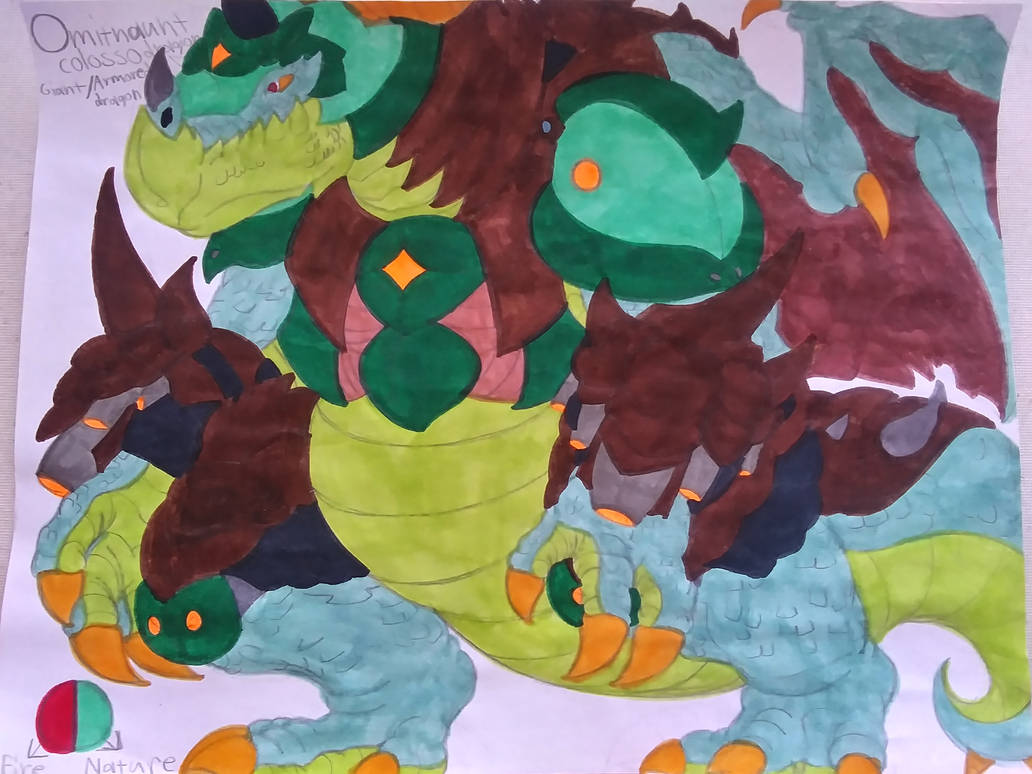 Omighaunt,colosso dragon by furryeaglebarbarian on DeviantArt