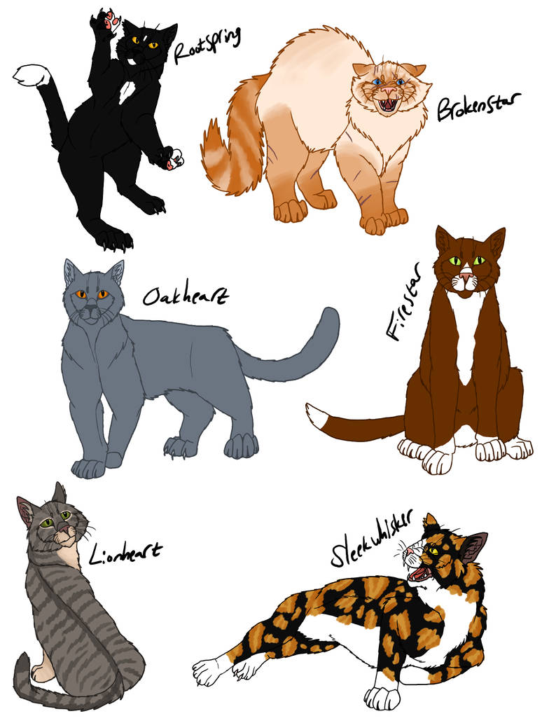 Cursed Genetically Accurate Warrior Cats by Long-Bird on DeviantArt