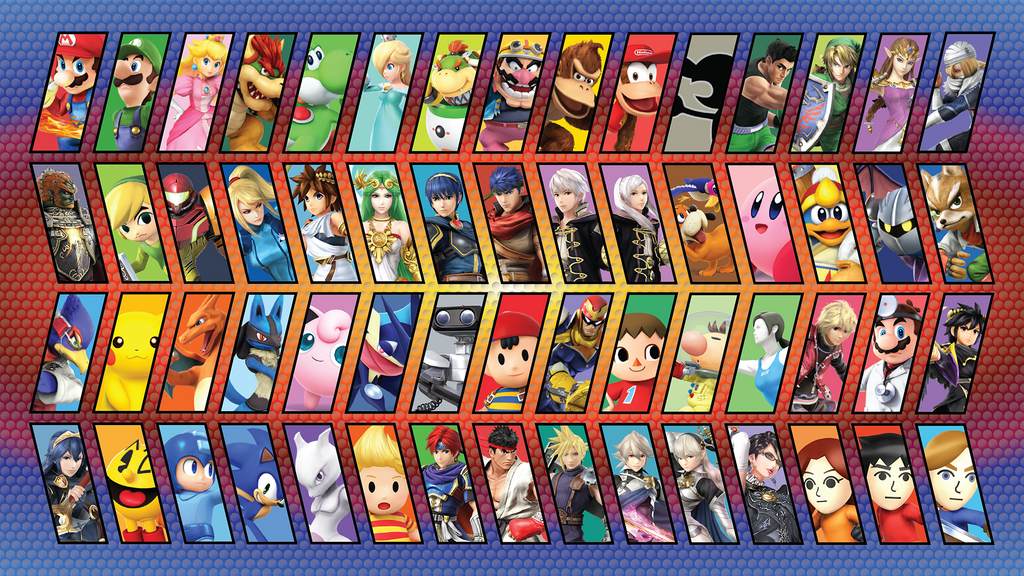SSB4 Character Background 1 by Brickhead427 on DeviantArt