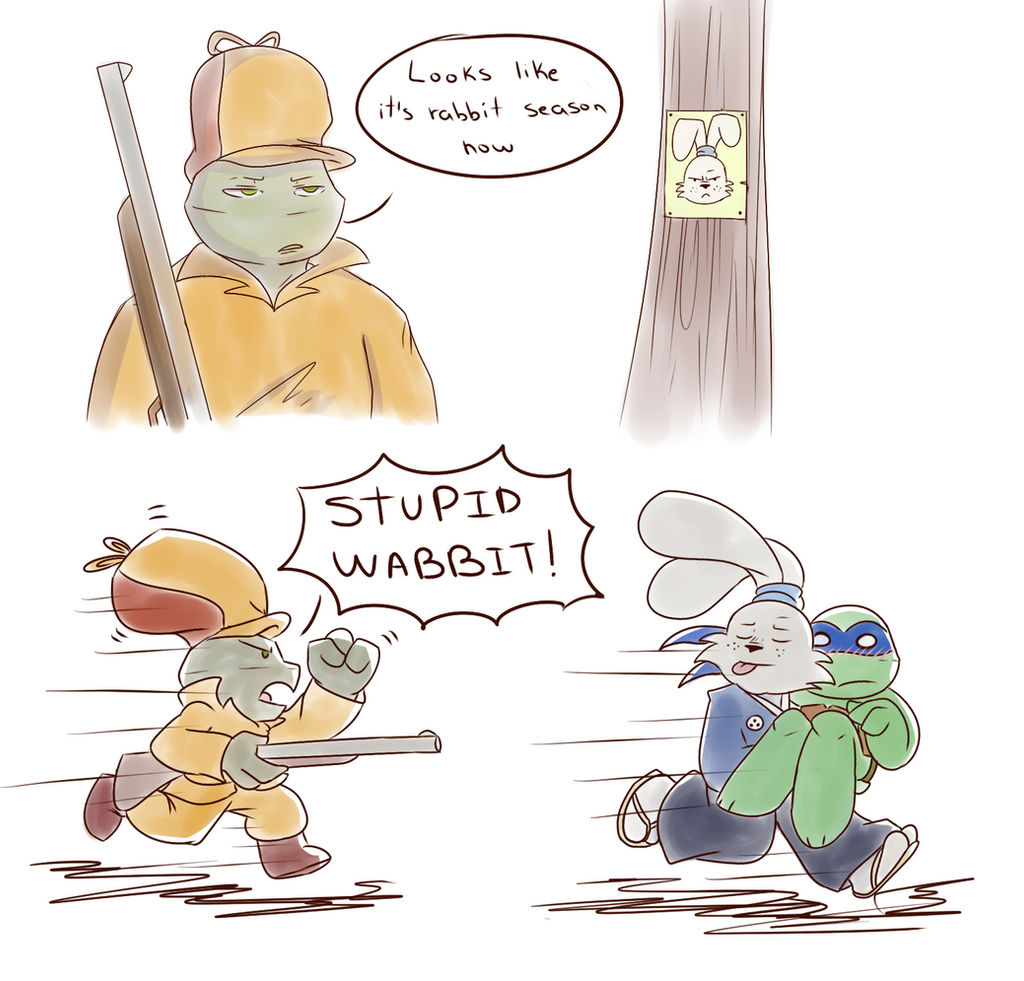 Deviantart Open Season Rabbit Rabbit season by Emaberry on DeviantArt