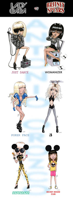 Lady Gaga VS Britney
