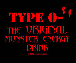 Shirt design- Original Monster Energy Drink