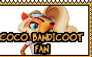 Coco Bandicoot Fan Stamp