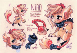 Niro Ref. Sheet [Commission] by Baraayas