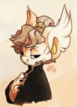 Bird in Black by Baraayas