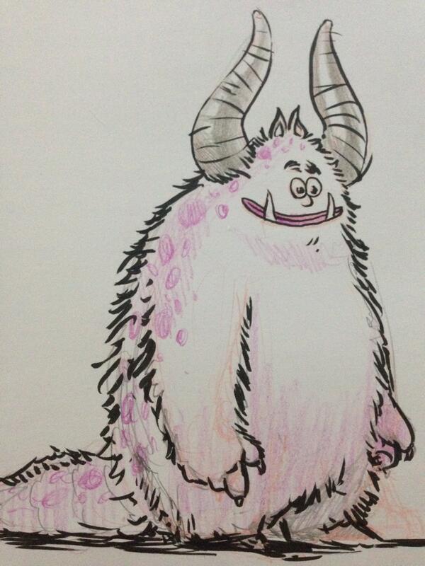 Random monster sketch by cury on DeviantArt